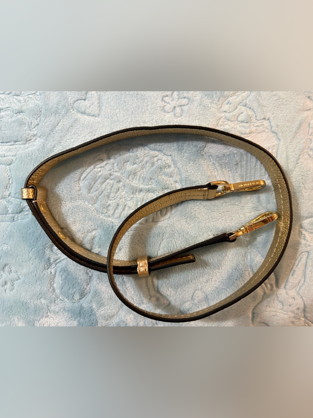 Gold MK strap